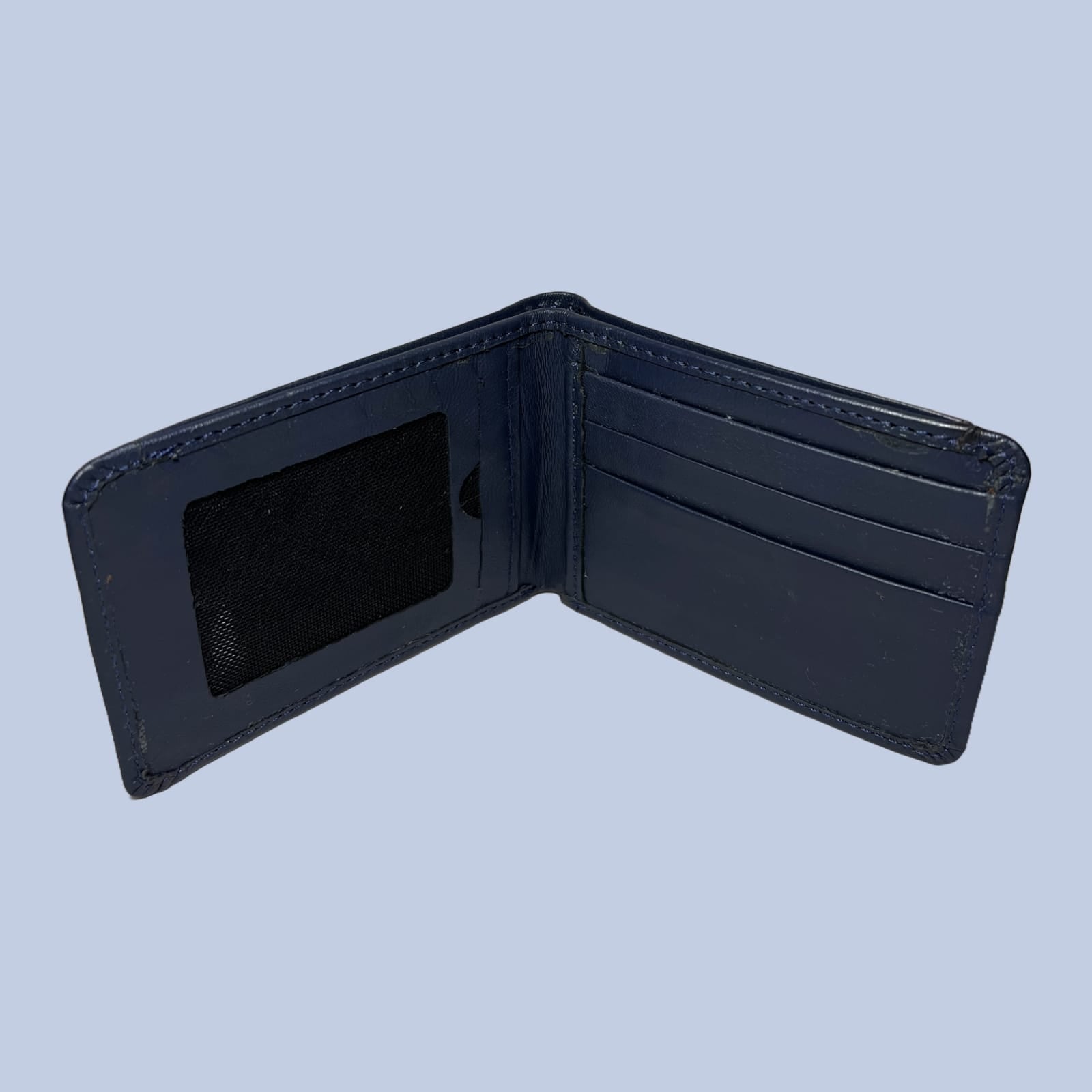 Leather Plain Wallet
