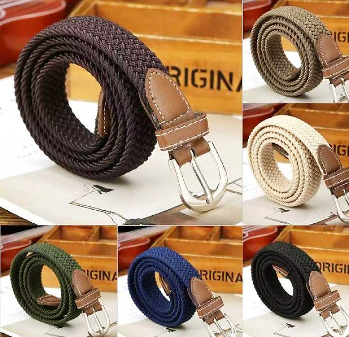 Imported Cotton Stretchable Belt for Men/Boys