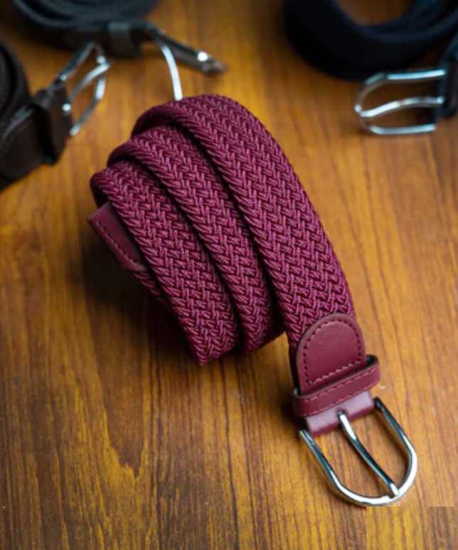 2 x Imported Cotton Stretchable Belt for Men/Boys